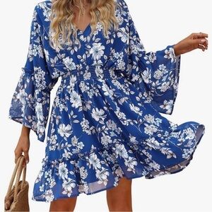 Jolly Code Floral Print Dress